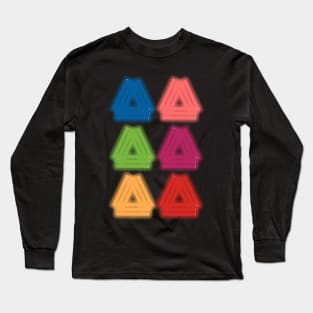 Luminous Triangles Long Sleeve T-Shirt